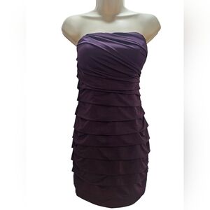 Speechless Strapless Ruched Mini Dress